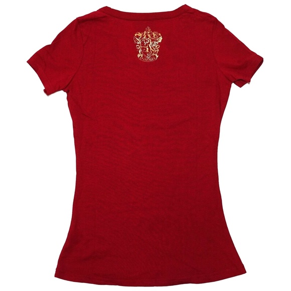 Universal Studios Harry Potter Gryffindor Sequins Ladies Shirt S - Picture 2 of 2